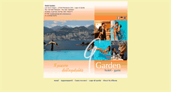 Desktop Screenshot of hotelgarden-malcesine.it